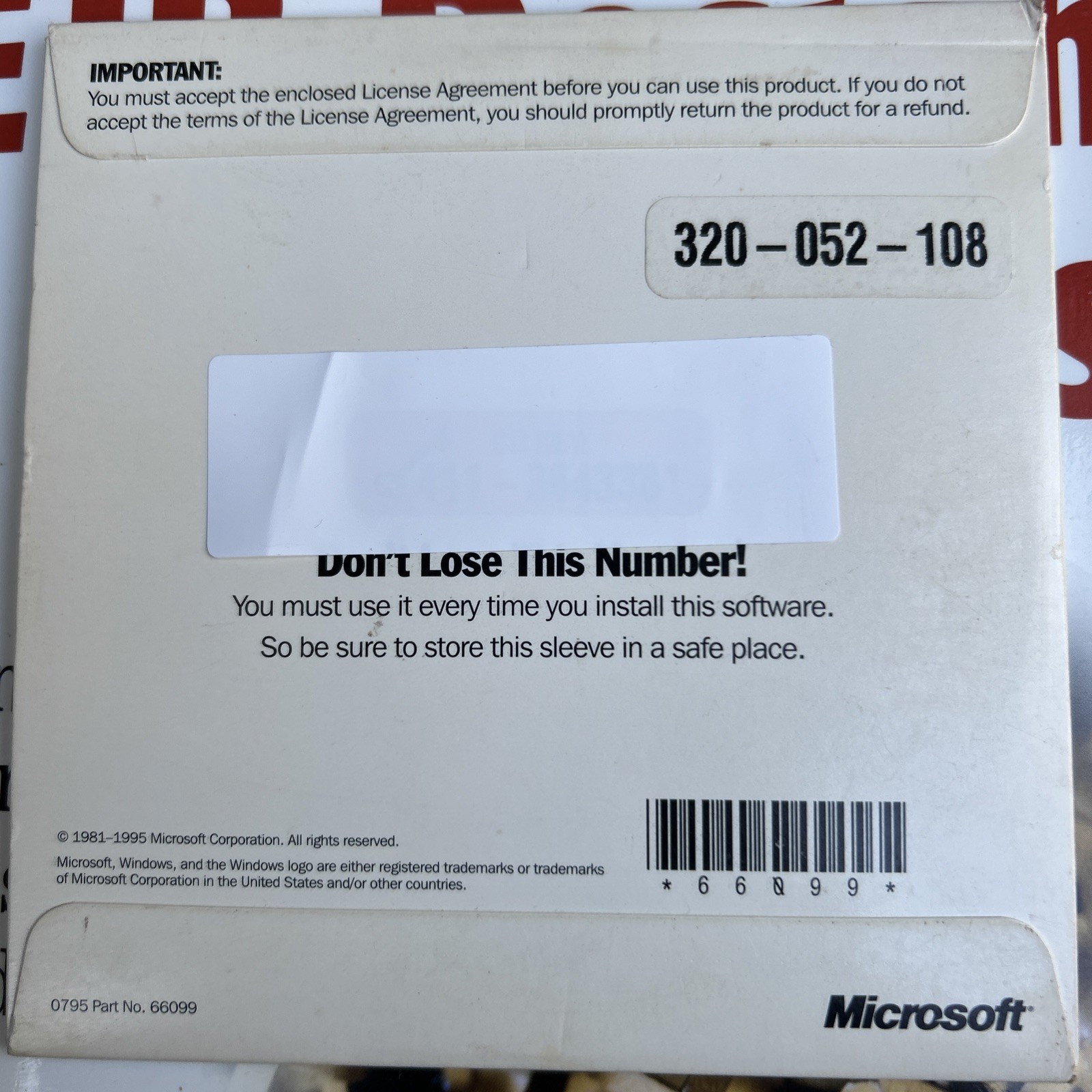 Microsoft Plus! Companion for Windows 95 CD w/ Key – Vintage Software