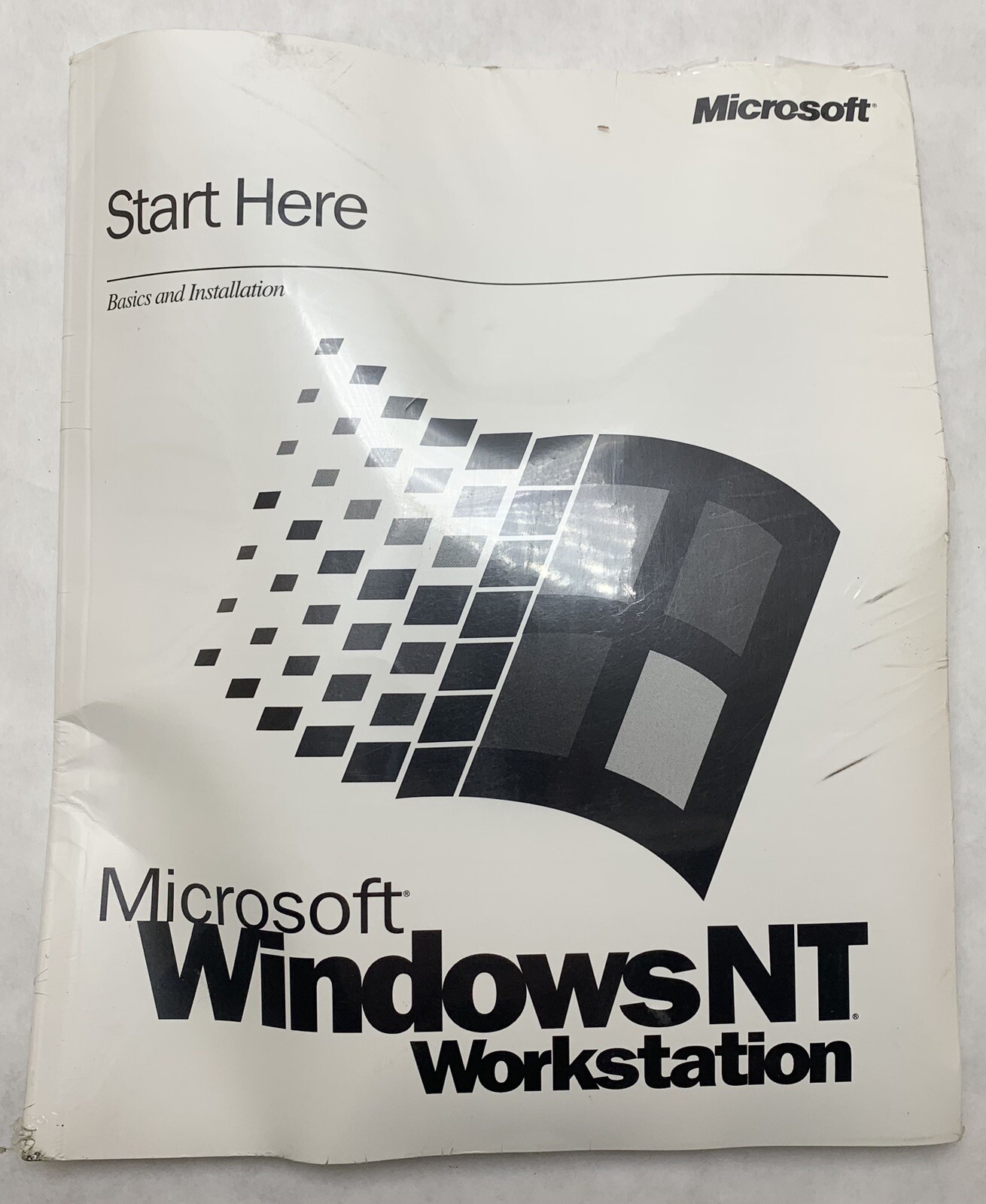 Old Microsoft Windows NT Workstation Basics & Installation Sealed Floppy Discs
