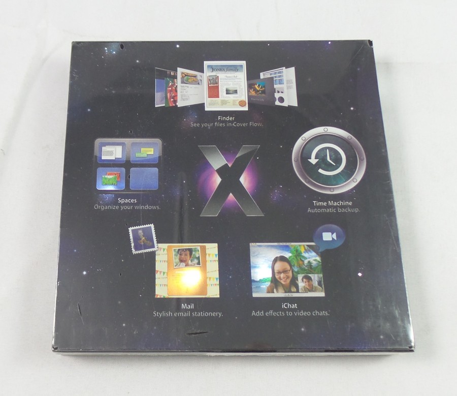 Apple Mac OS X Version 10.5.6 Leopard 5-User Family Pack (MC095Z/A)