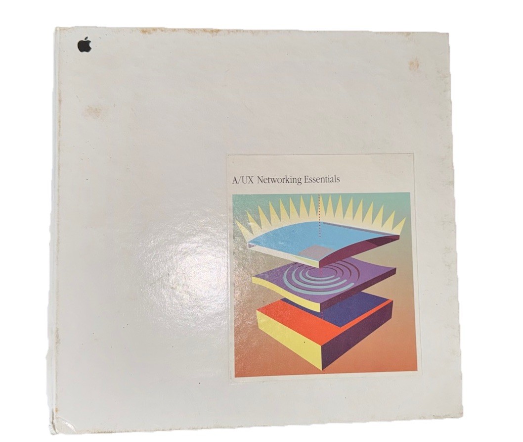 Apple A/UX 3.0 Manuals – MacX, A/UX Network Essentials And A/UX Essentials