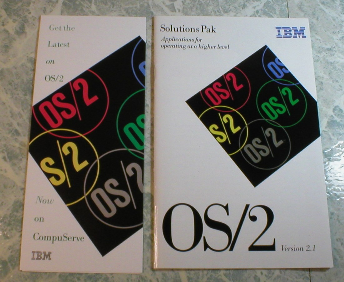 IBM OS/2 Version 2.1 –3.5” Floppy Disks–Open Box–Disks Still Sealed +2 OS/2 Mags