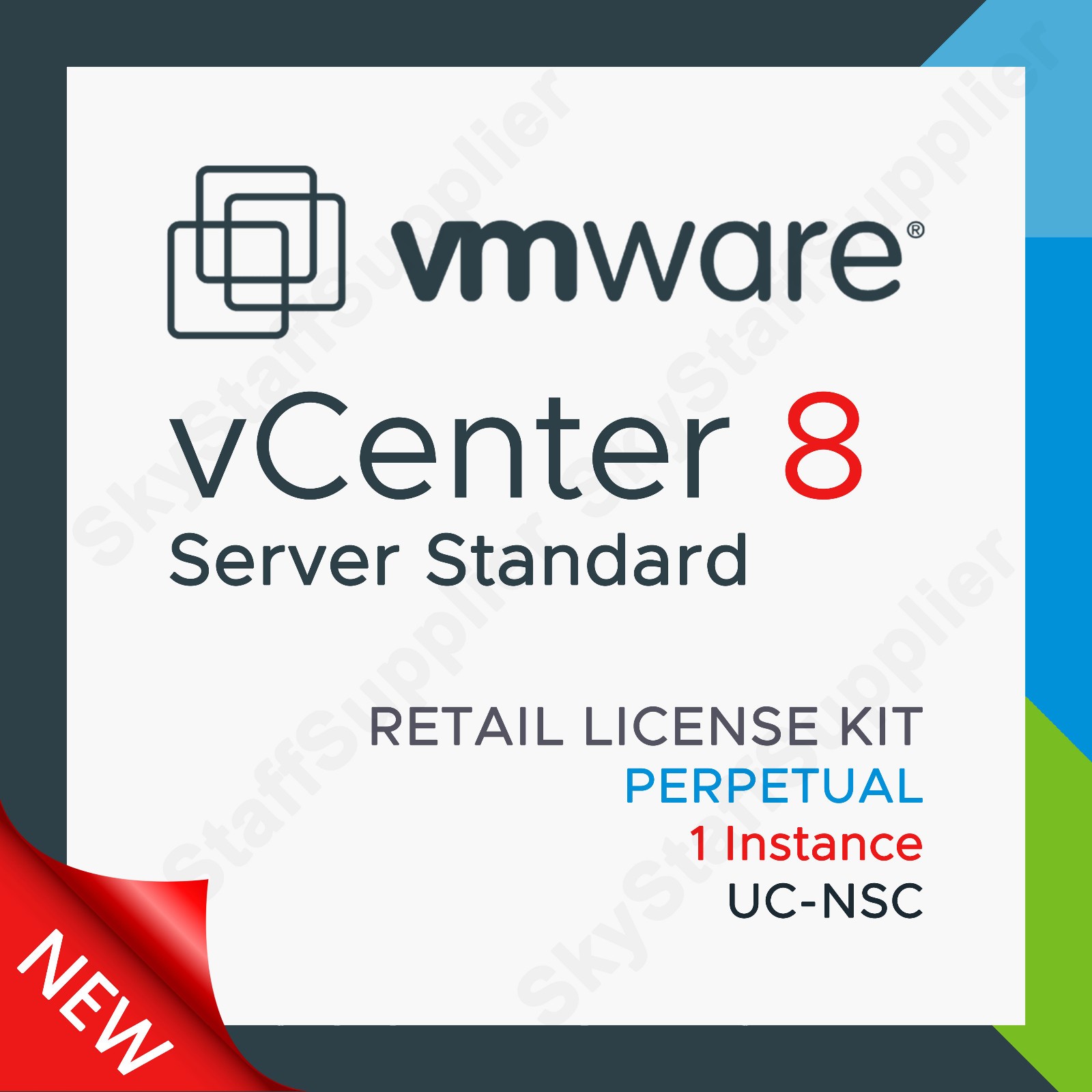 vCenter Server Standard 8 for vSphere v8 – Perpetual License UC NSC RETAIL PACK