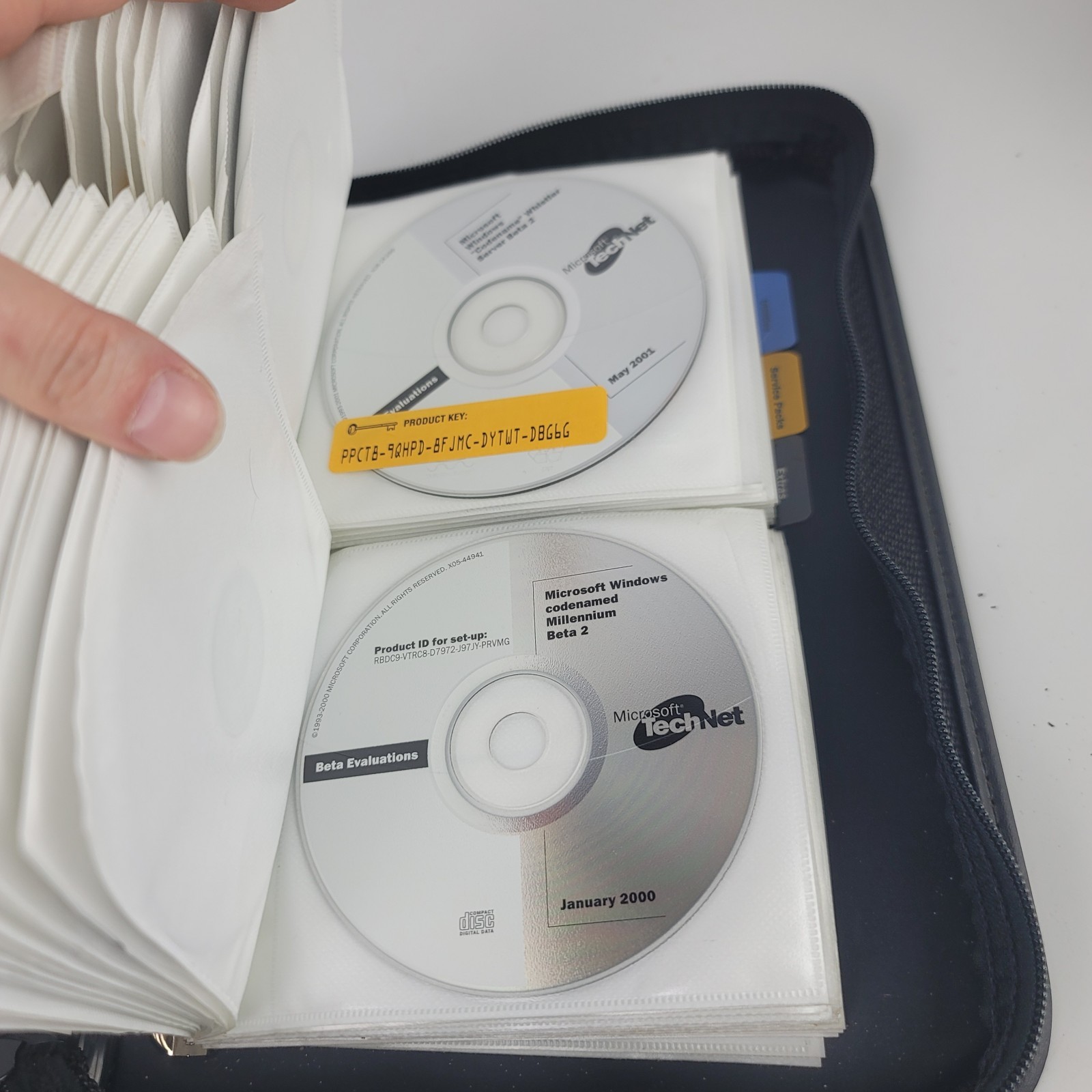 Vtg Microsoft Tech Net Plus Monthly CD Subscription 1999 2000 2001 Discs Drivers