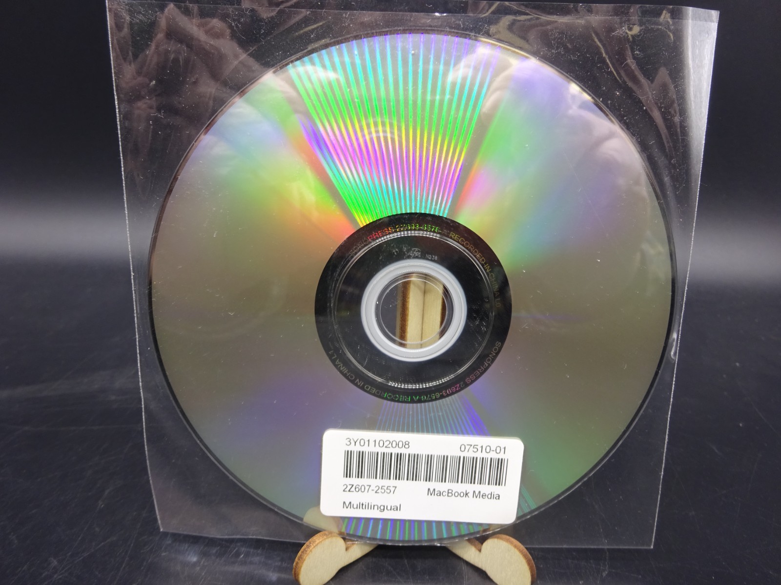 Mac OS X, version 10.5 Install Disc 1 DVD 2007, 2Z691-6167-A