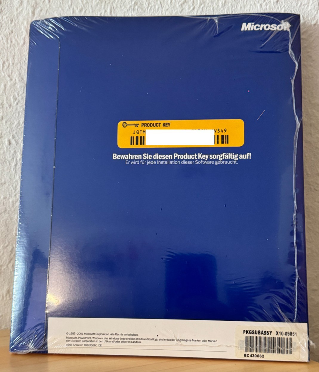 MS Windows XP Professional, Product Key, New, SP1, School Version