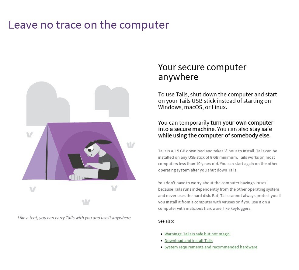 Tails Tor OS 6.15 | Full Install + Persistence | 64GB USB | Anonymous Browsing